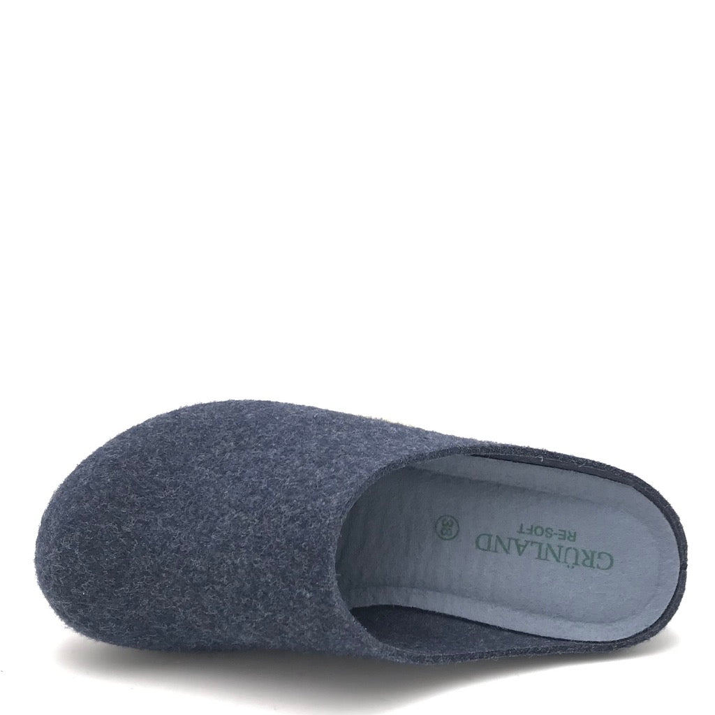 Zulian Calzature Ciabatta Pamo blu-indaco Sottocosto
