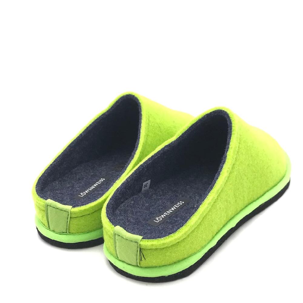 Zulian Calzature Ciabatta Easy bicolor verde fluo-blu Saldi