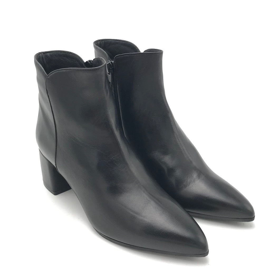 Zulian Calzature Tronchetto nappa nera Hotsell