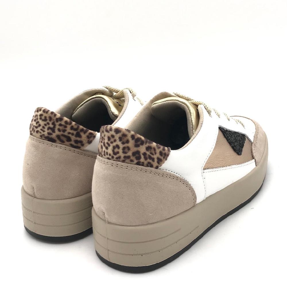 Zulian Calzature Sneakers Alina bianco-beige Vendite Flash