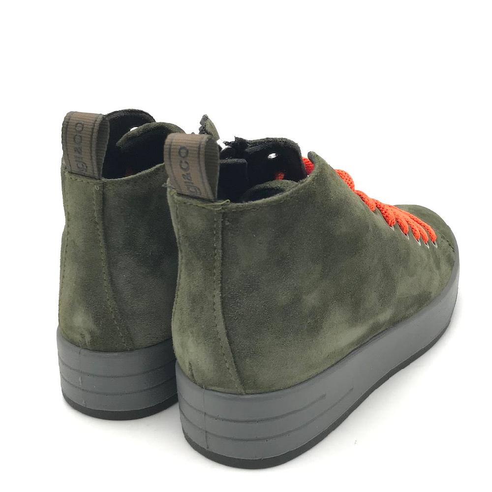Zulian Calzature Sneakers Alina verde scuro Negozio