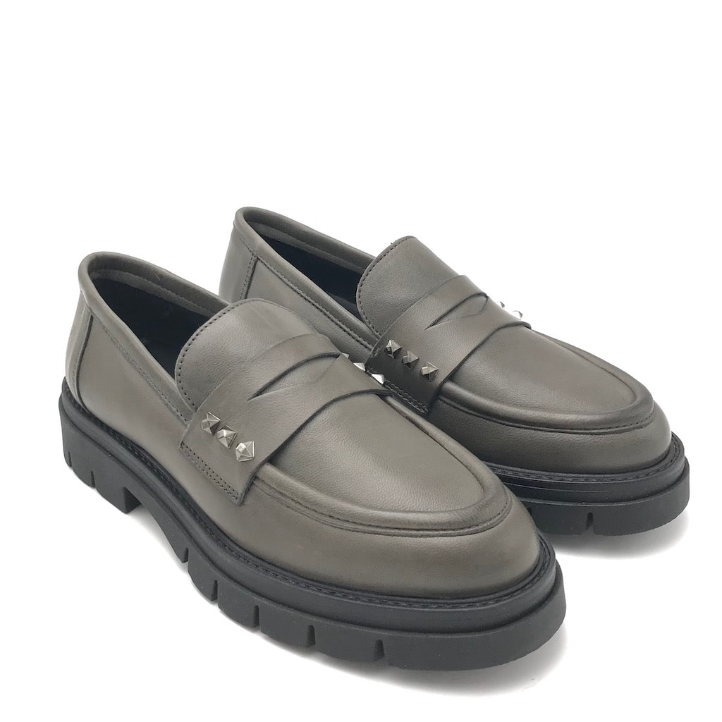 Zulian Calzature Mocassino Taylor color fumo 2025