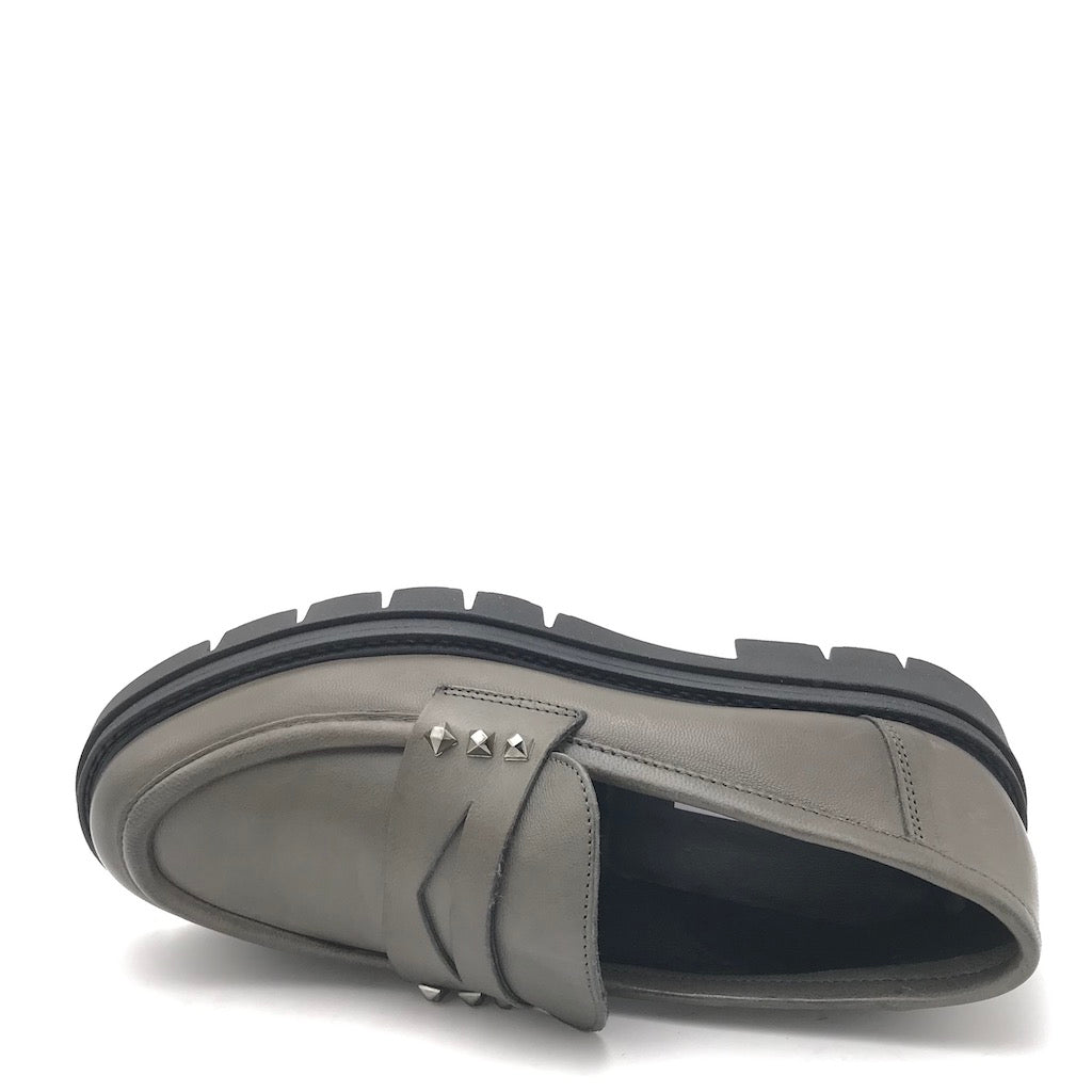 Zulian Calzature Mocassino Taylor color fumo 2025