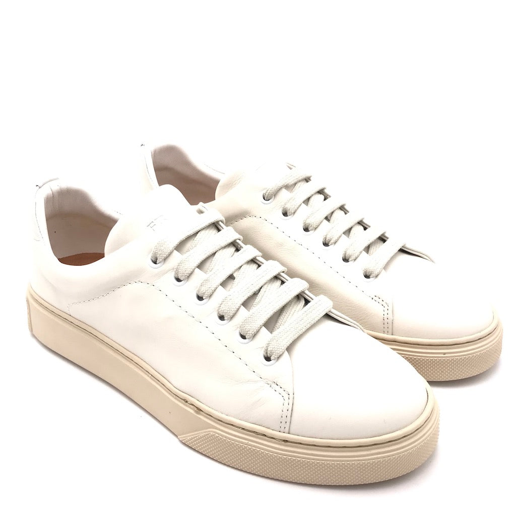 Zulian Calzature Sneakers in pelle burro In Linea