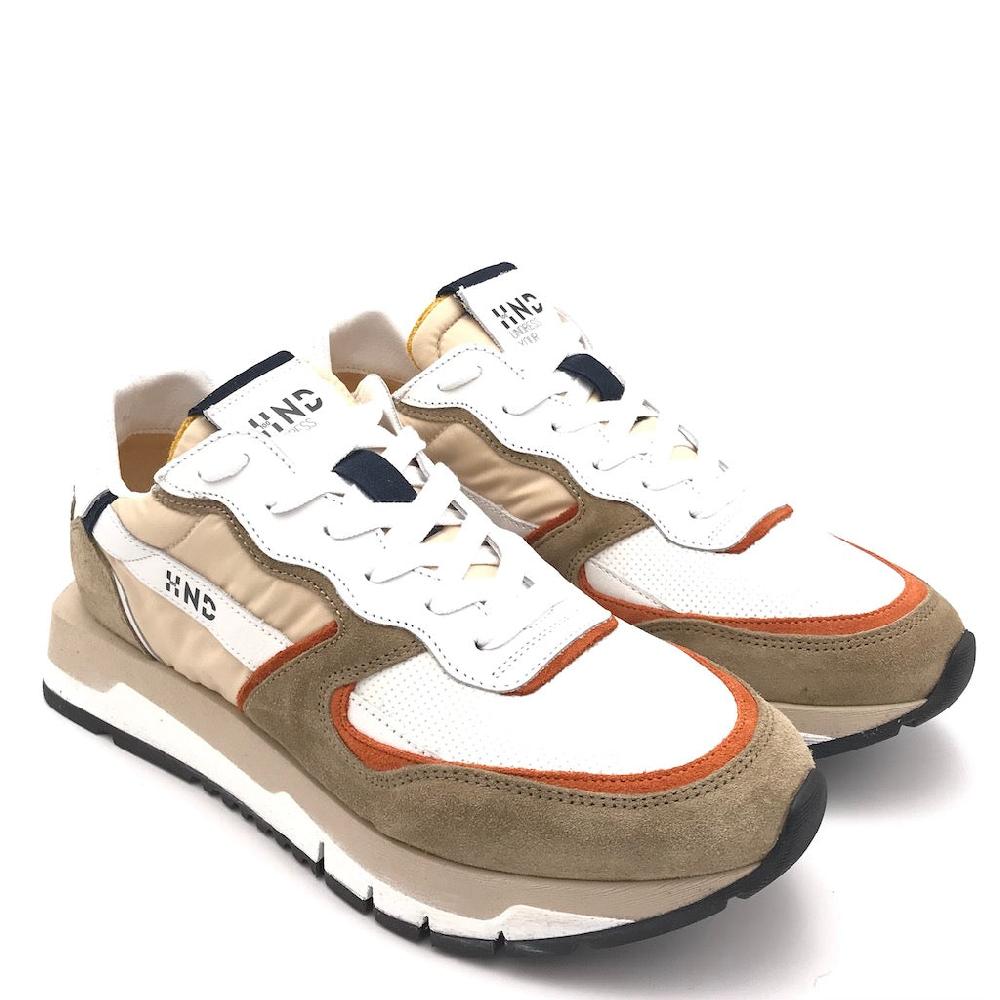 Zulian Calzature Sneakers running bianco-panna Nuovo