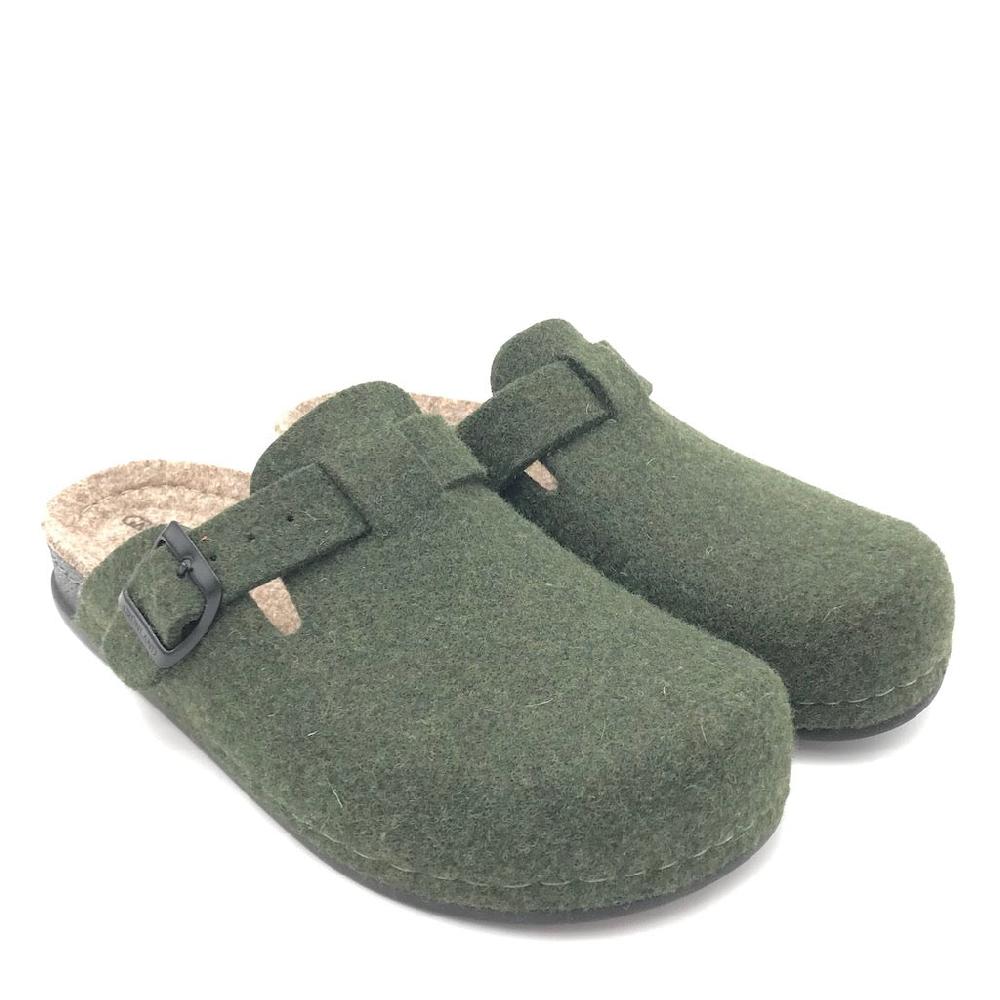 Zulian Calzature Ciabatta Reps foresta-taupe Qualità