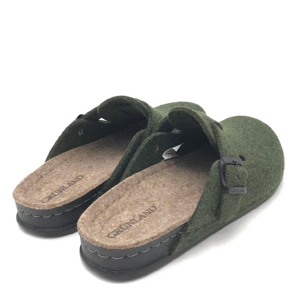 Zulian Calzature Ciabatta Reps foresta-taupe Qualità