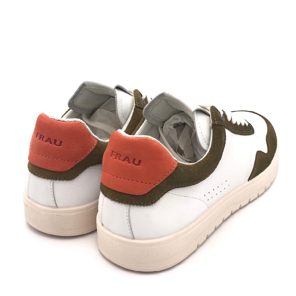 Zulian Calzature Sneakers bianca-verde Spedizione Gratuita