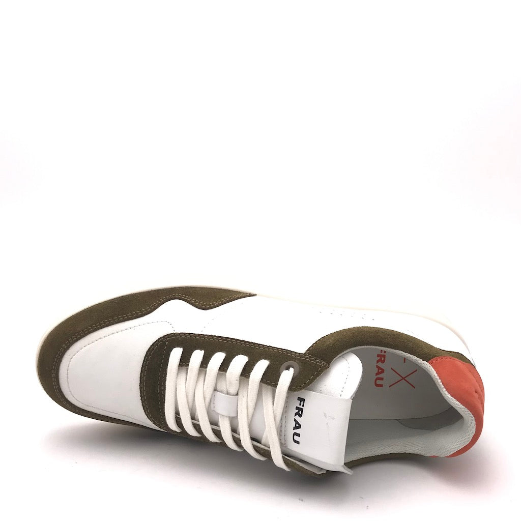 Zulian Calzature Sneakers bianca-verde Spedizione Gratuita
