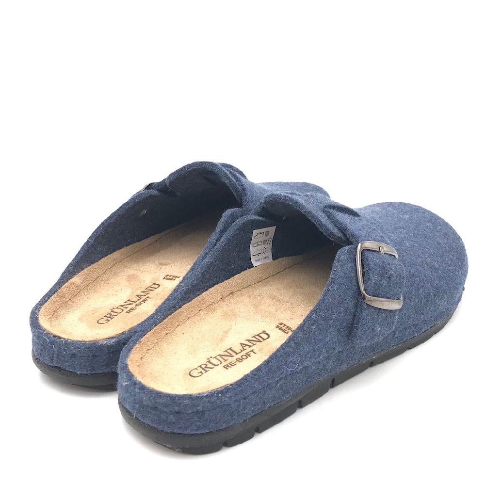 Zulian Calzature Ciabatta Siru blu Prezzo Ridotto
