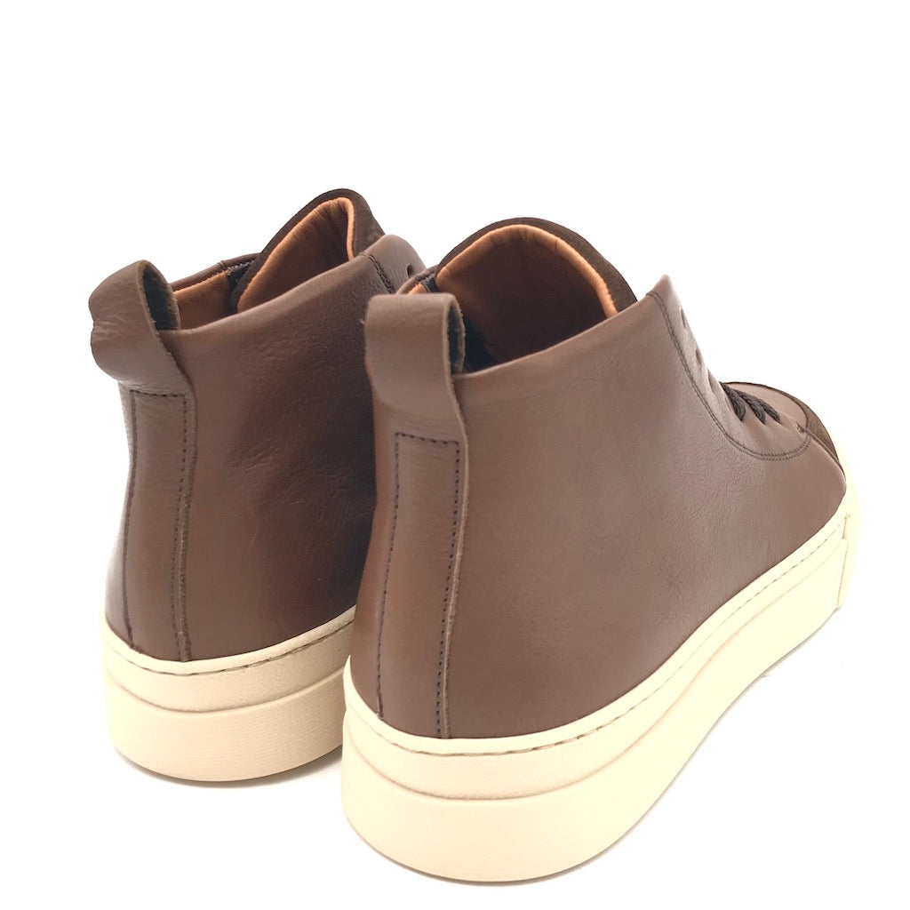 Zulian Calzature Sneakers alta marrone Convenienza