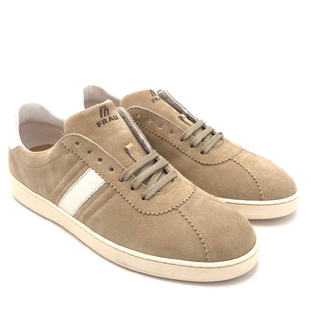 Zulian Calzature Sneakers suede avena Presa