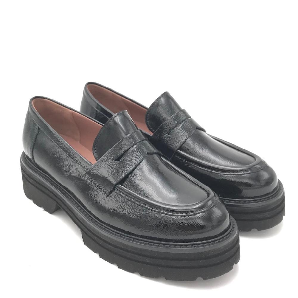 Zulian Calzature Mocassino naplak nero Sconto