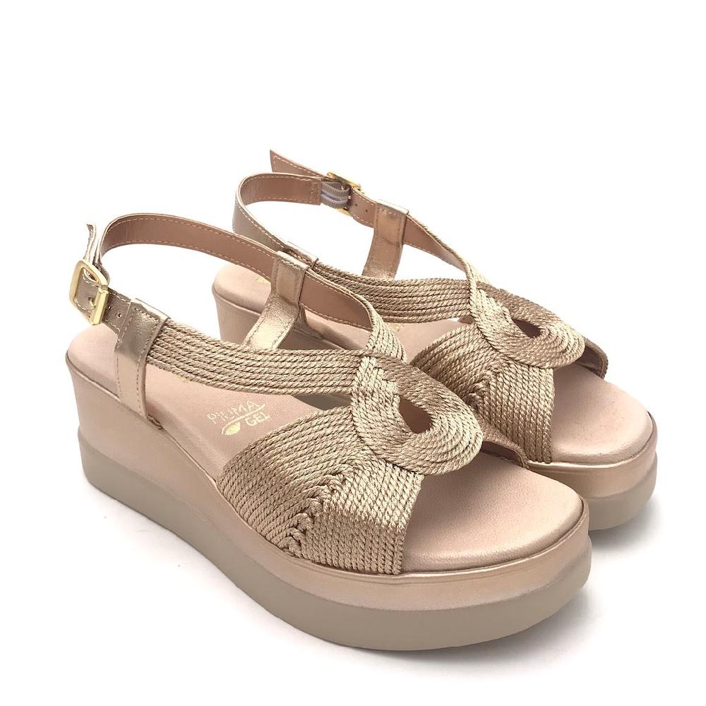 Zulian Calzature Sandalo cordalux rame Hotsell