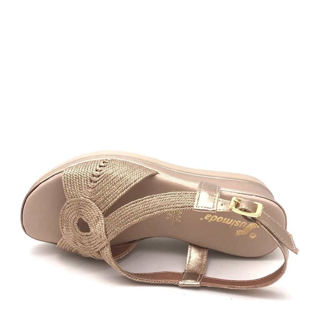 Zulian Calzature Sandalo cordalux rame Hotsell