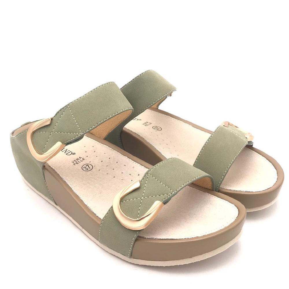 Zulian Calzature Ciabatta Dira oliva Vendita Calda