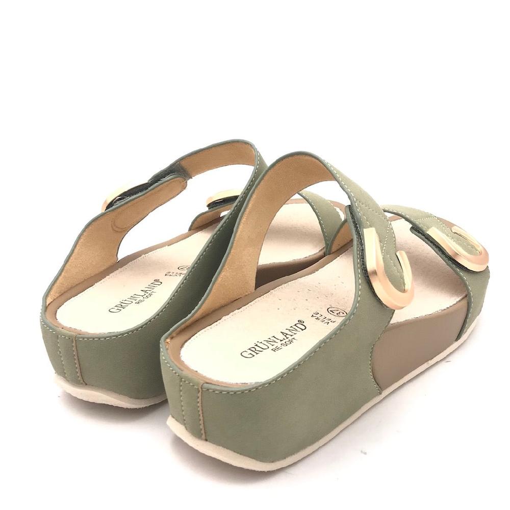 Zulian Calzature Ciabatta Dira oliva Vendita Calda