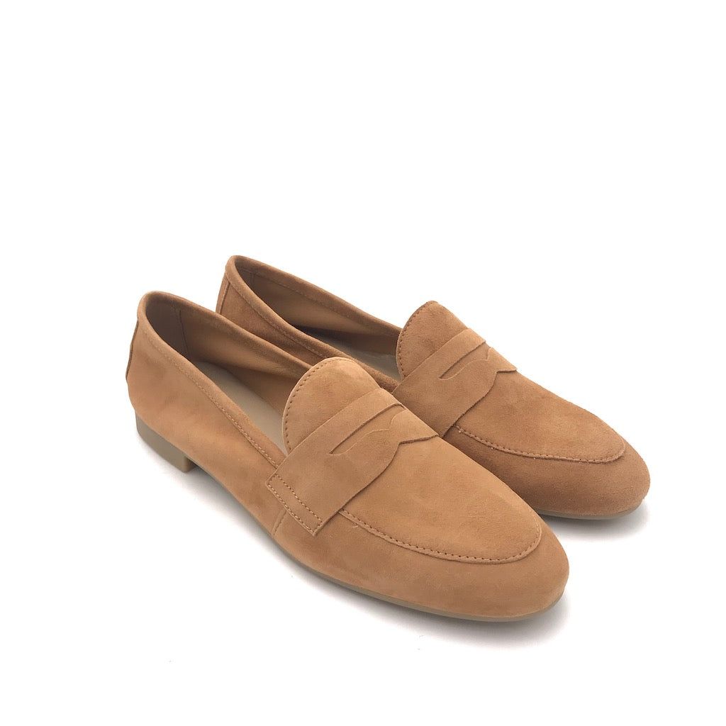 Zulian Calzature Mocassino Sixt velour tan Negozio