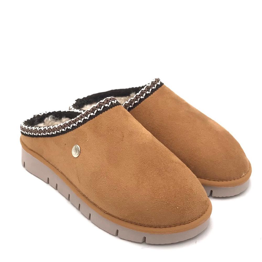 Zulian Calzature Ciabatta Loxi cuoio In Saldo