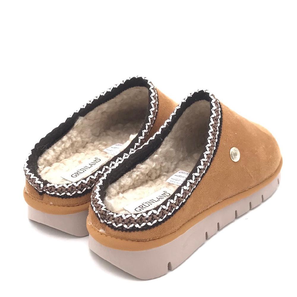 Zulian Calzature Ciabatta Loxi cuoio In Saldo