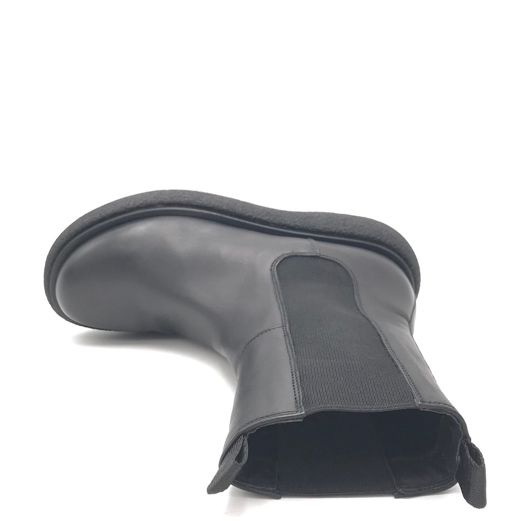 Zulian Calzature Boot Sophie beat in pelle nera Italy