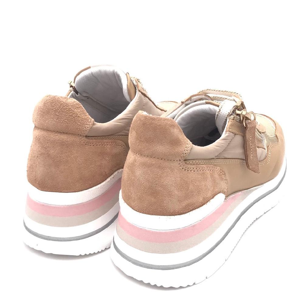 Zulian Calzature Sneakers Sher taupe In Linea