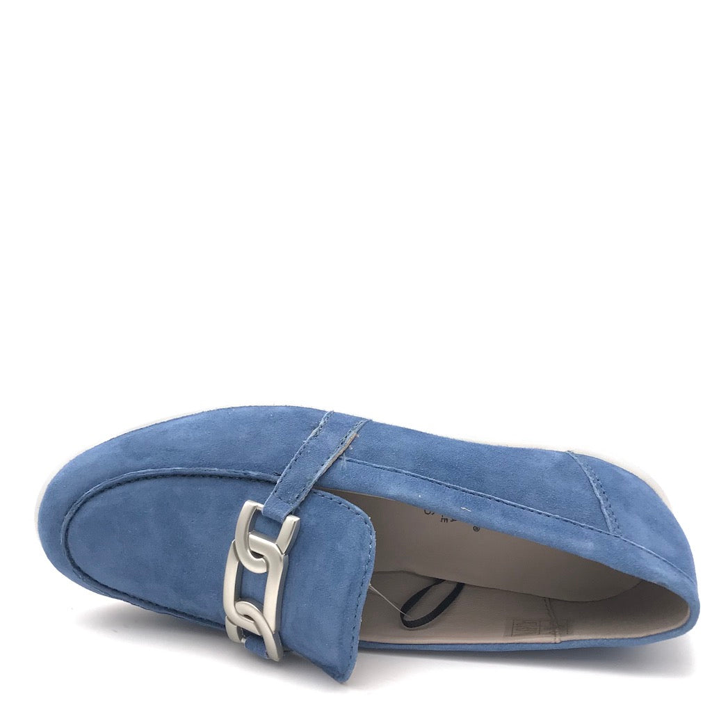 Zulian Calzature Mocassino Taco cielo Nuovo