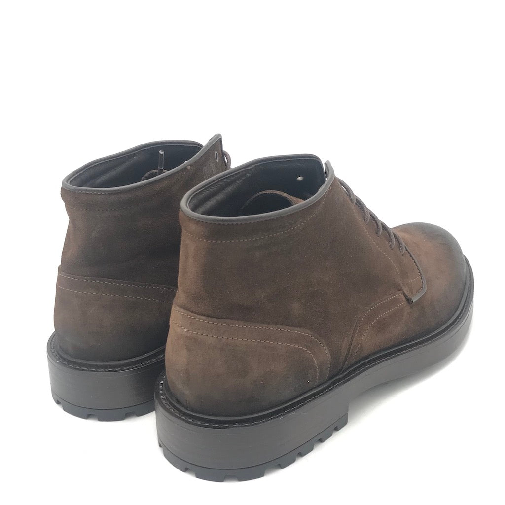 Zulian Calzature Stivaletto in crosta anticata terra Promozione Limitata