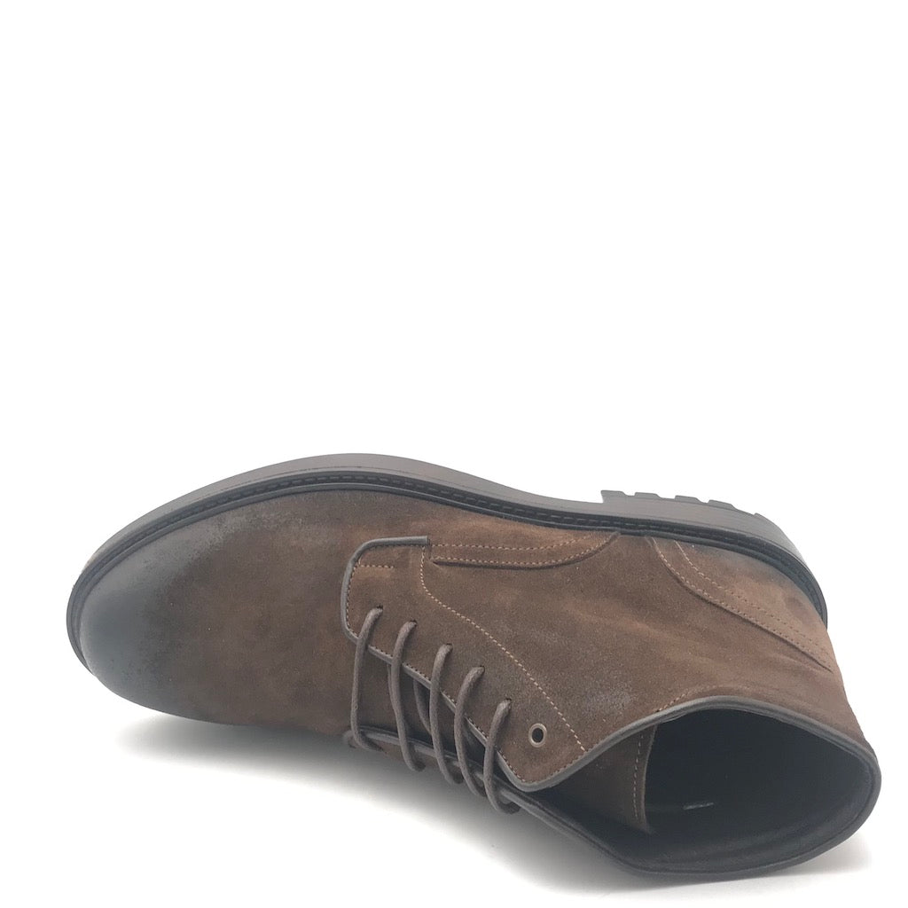 Zulian Calzature Stivaletto in crosta anticata terra Promozione Limitata