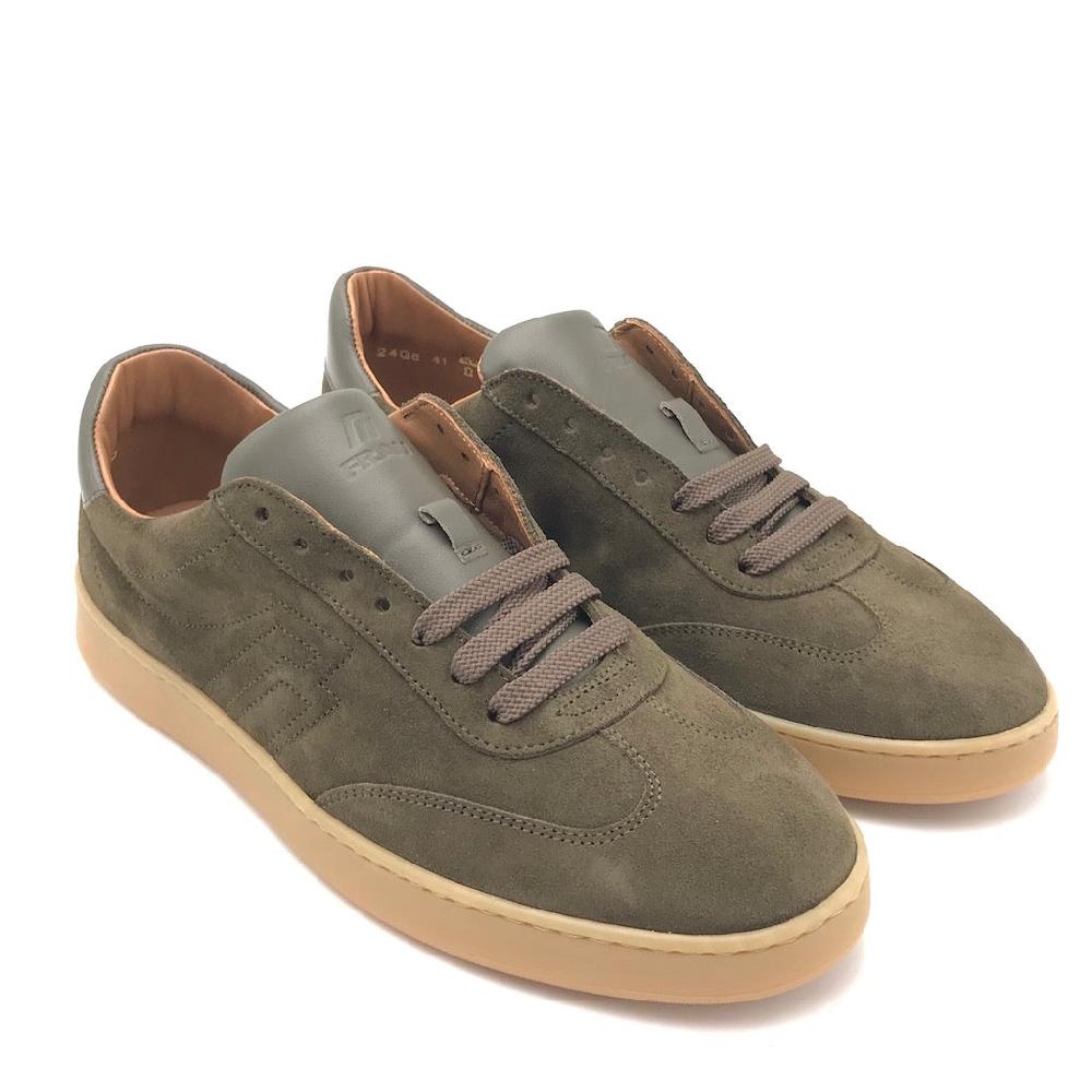 Zulian Calzature Sneakers in crosta felce Shopping Online