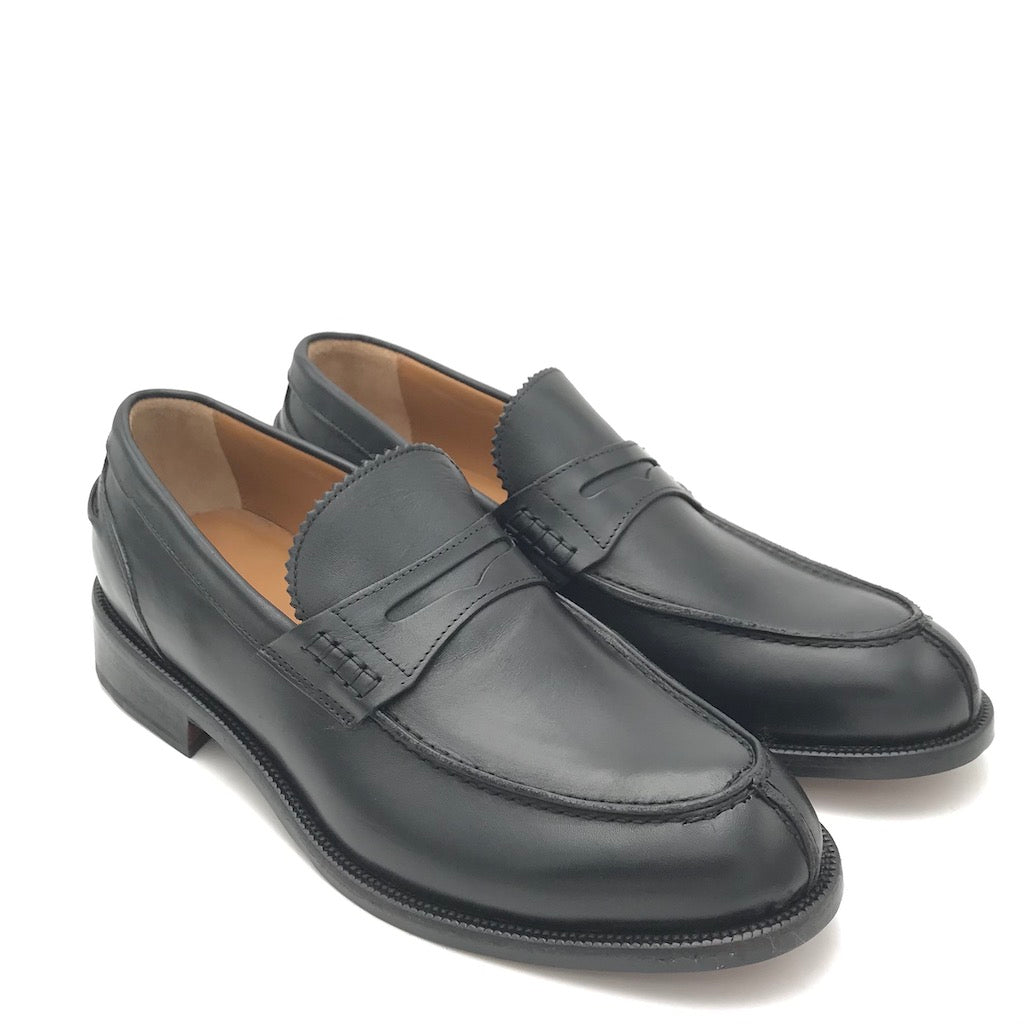 Zulian Calzature Mocassino college nero Online