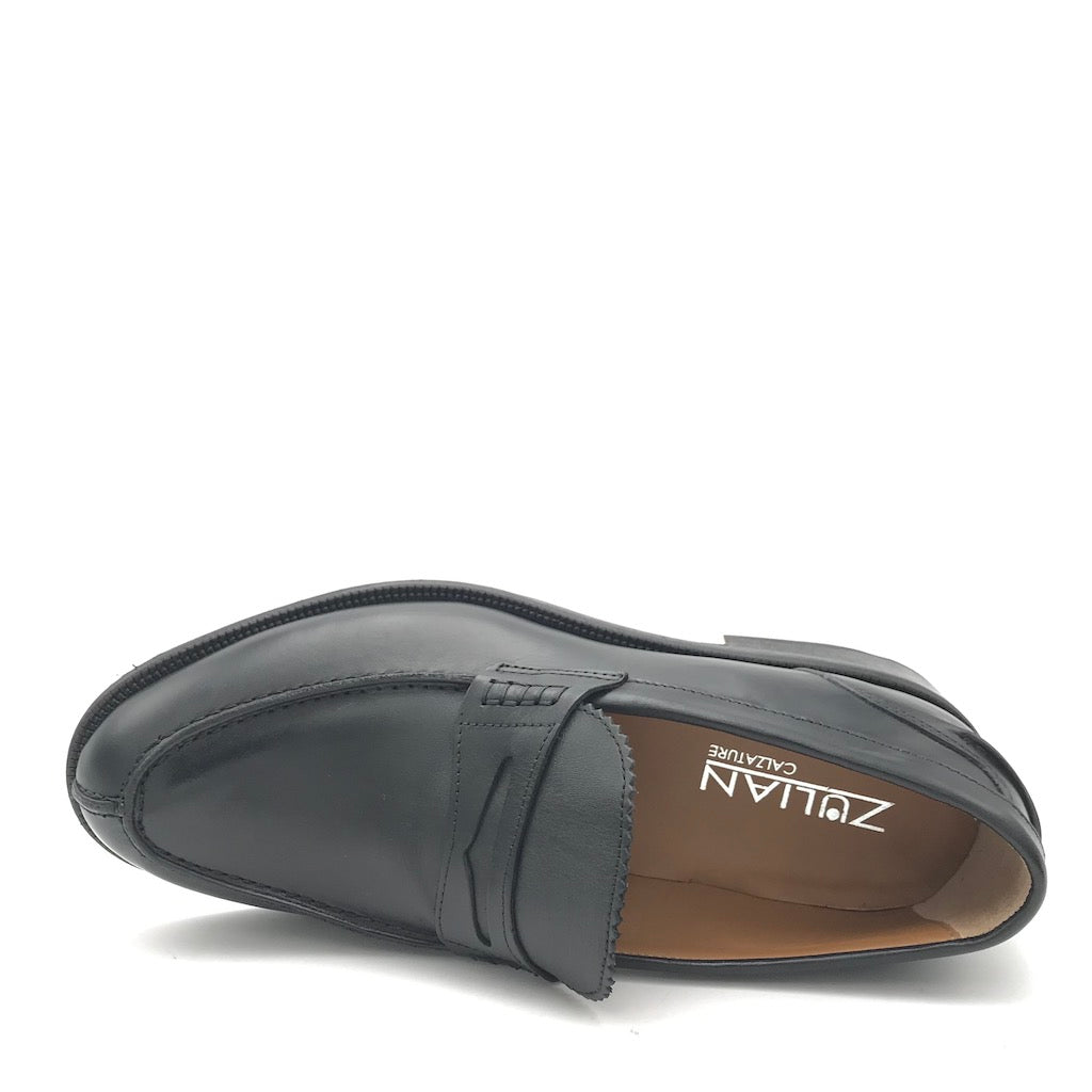 Zulian Calzature Mocassino college nero Online