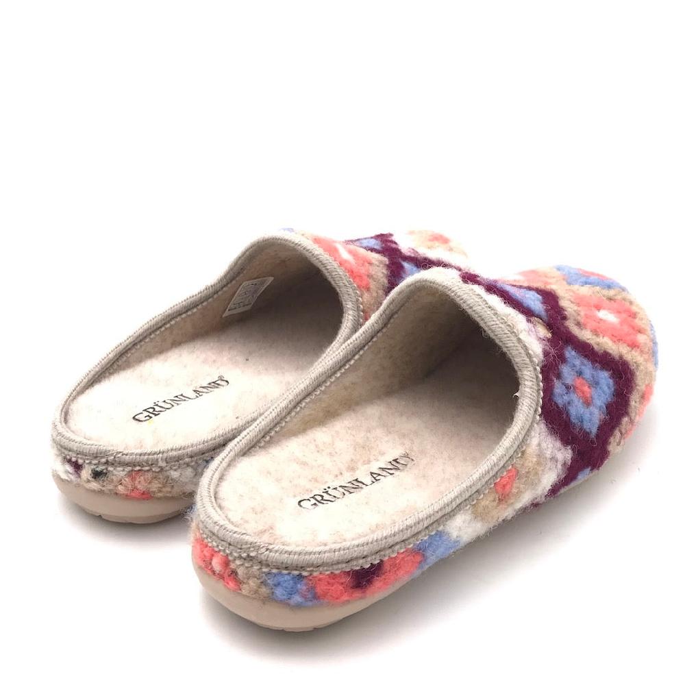 Zulian Calzature Ciabatta Faye beige-multi Offerte