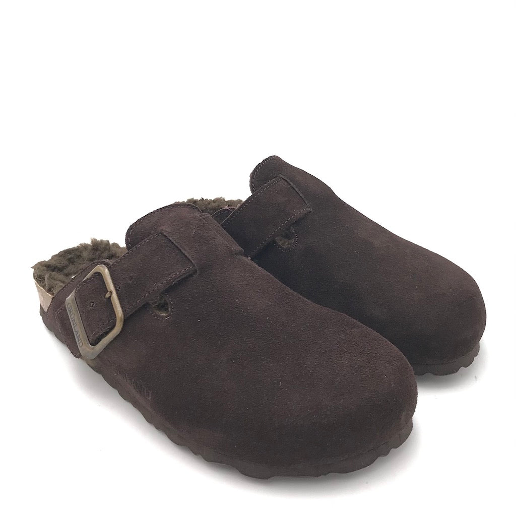 Zulian Calzature Ciabatta Sara shearling testa moro Saldi Di Fabbrica