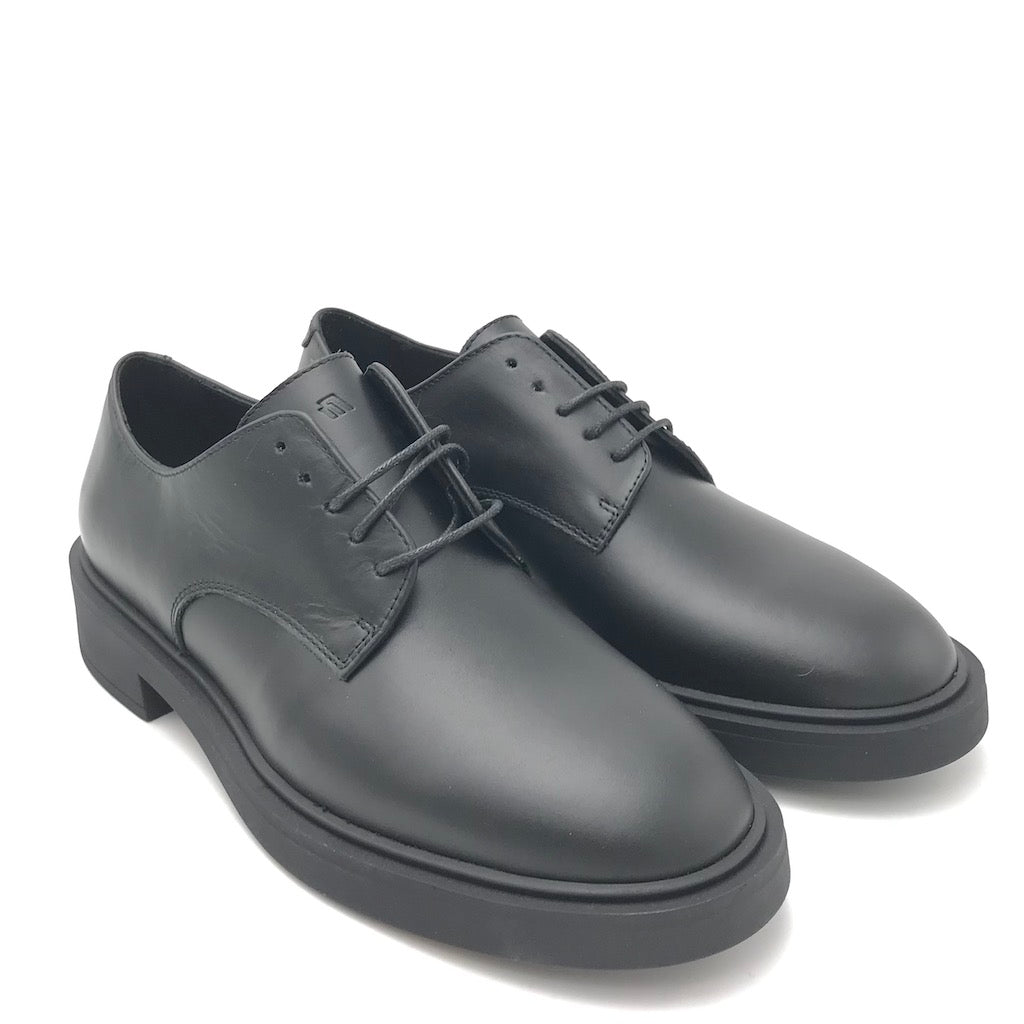 Zulian Calzature Allacciata in pelle nera I Più Venduti
