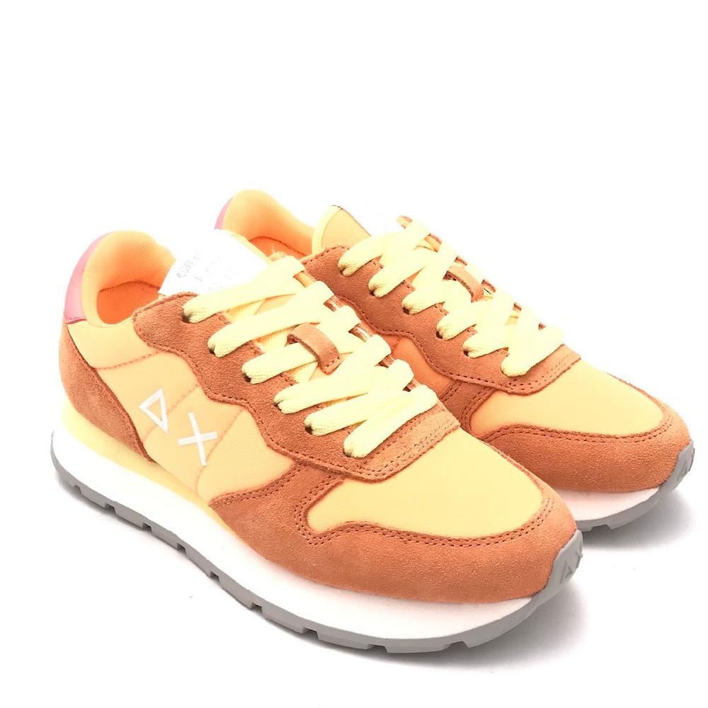 Zulian Calzature Sneakers Ally solid nylon carota In Linea