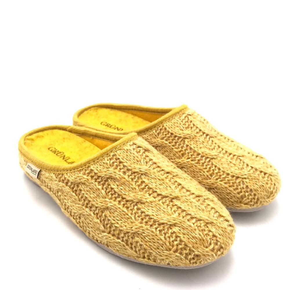Zulian Calzature Ciabatta Adri gialla Nuovo