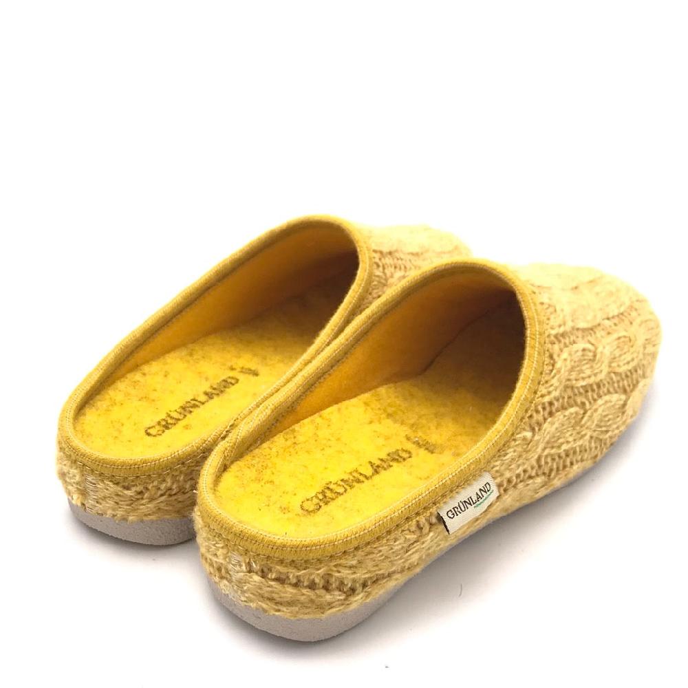 Zulian Calzature Ciabatta Adri gialla Nuovo