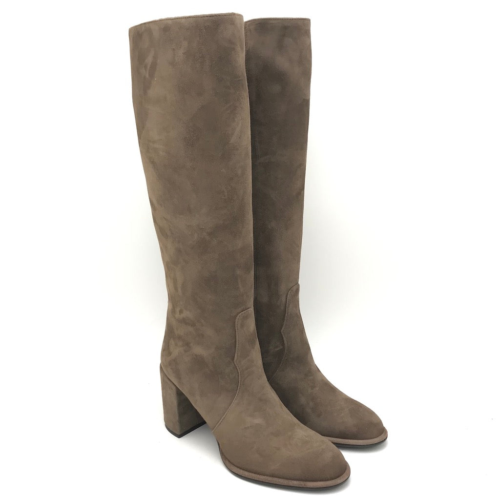 Zulian Calzature Stivale Magda taupe Qualità