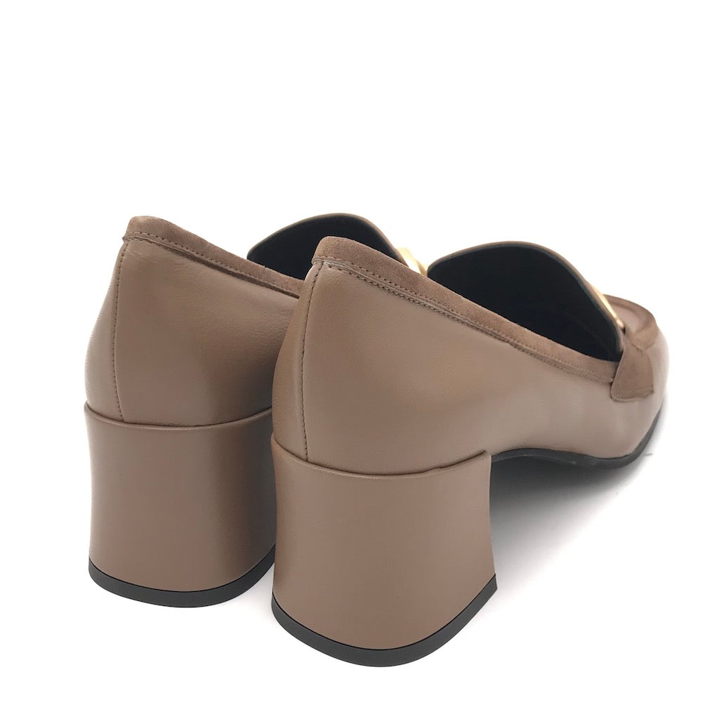 Zulian Calzature Mocassino Paola in pelle acero Promozione