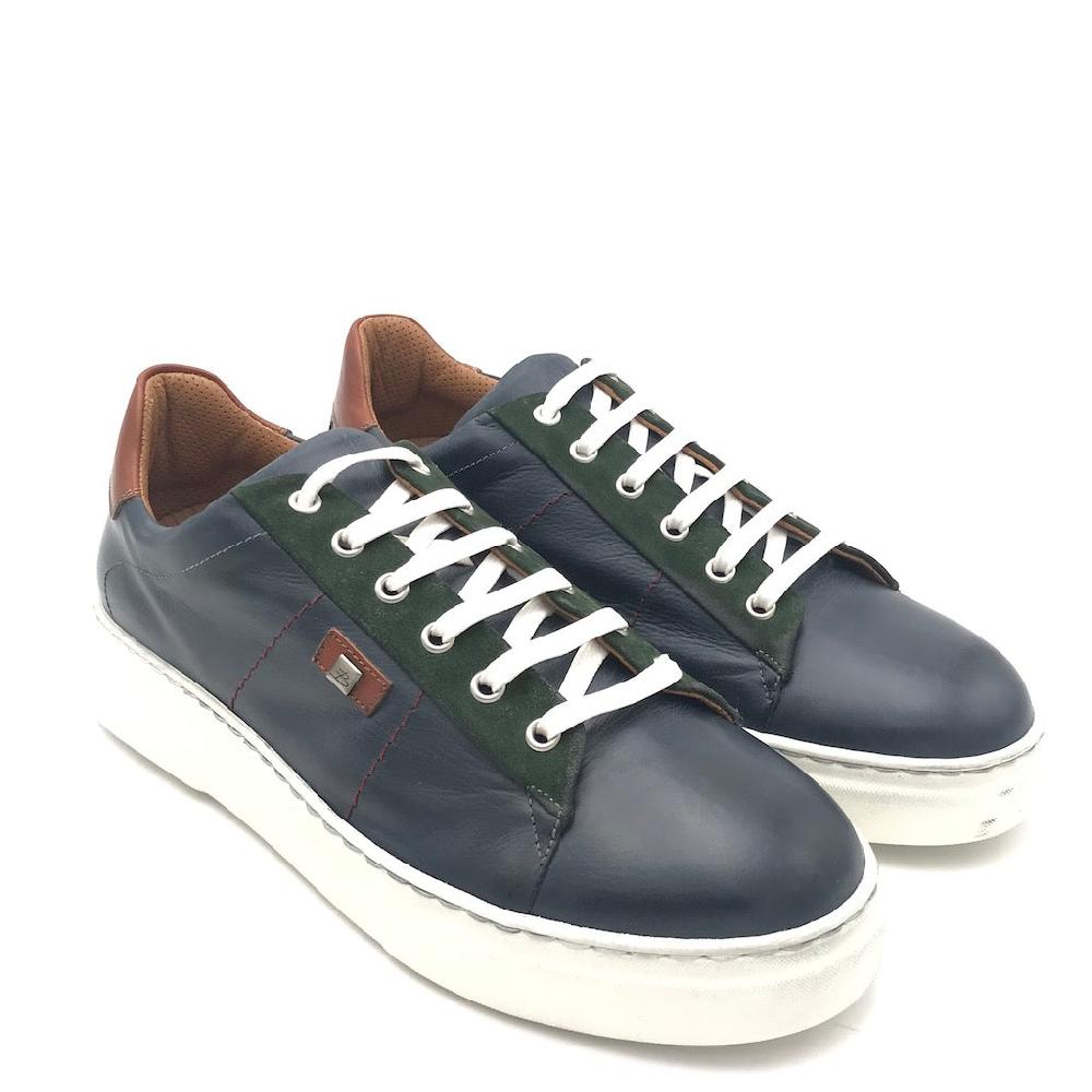 Zulian Calzature Sneakers Dylan blu Acquista Ora