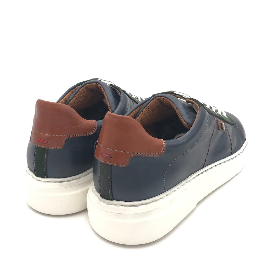 Zulian Calzature Sneakers Dylan blu Acquista Ora