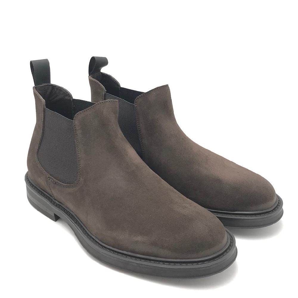 Zulian Calzature Beatles in crosta marrone Novità