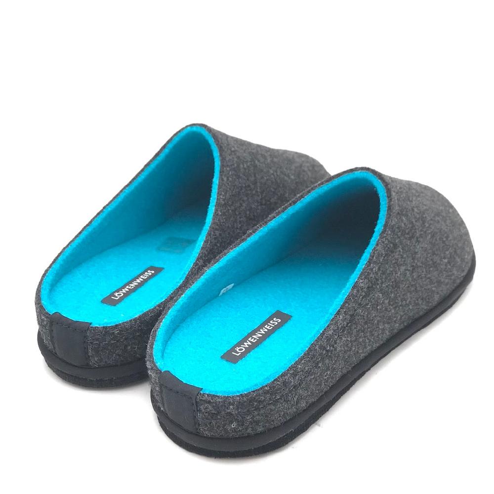 Zulian Calzature Ciabatta Easy bicolor antracite-blu fluo Economico