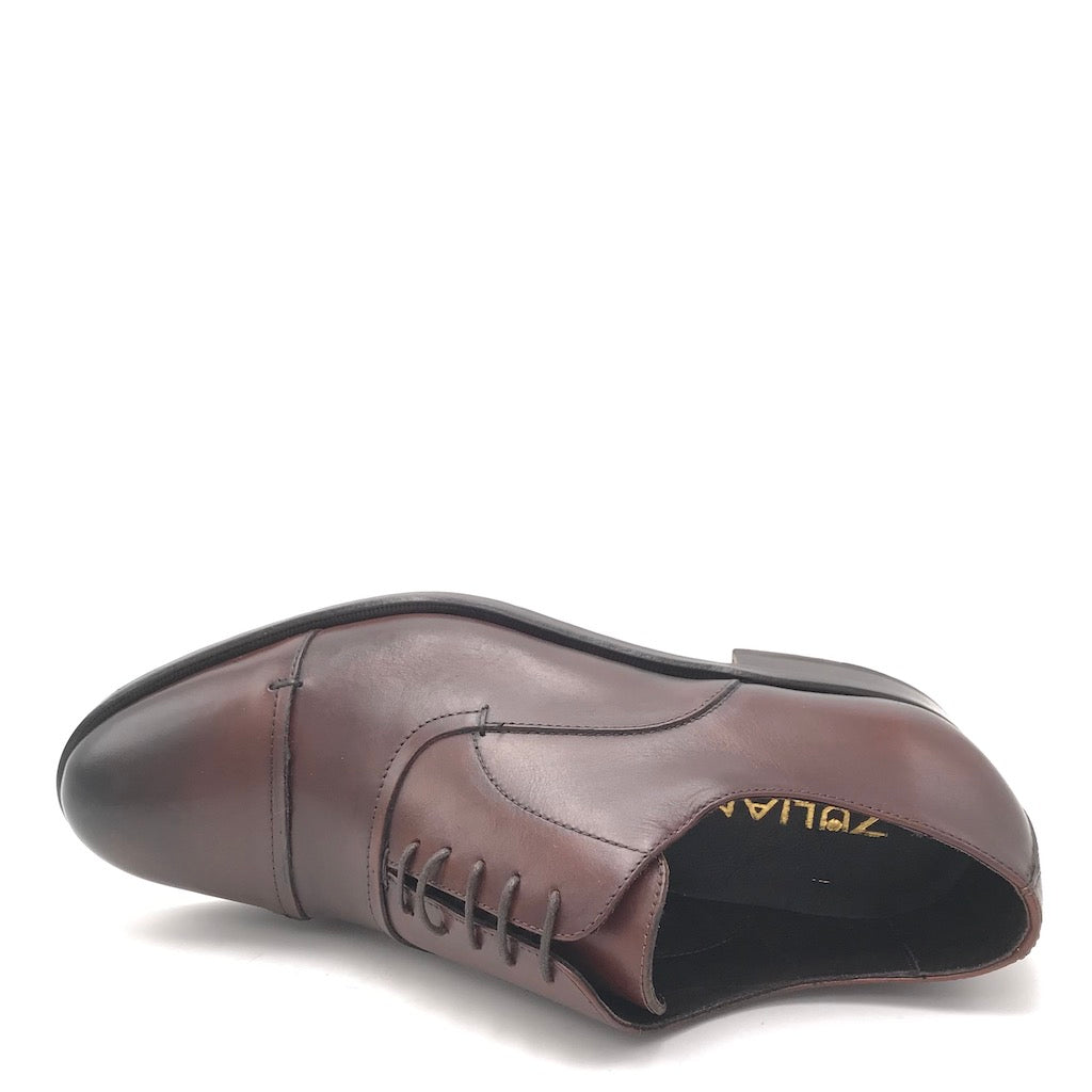Zulian Calzature Stringata classica moro Vendita Calda