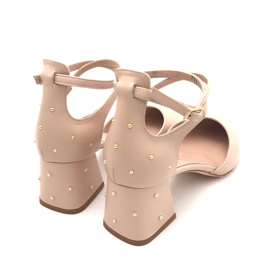 Zulian Calzature Scarpa Lerici nappa talco Negozio