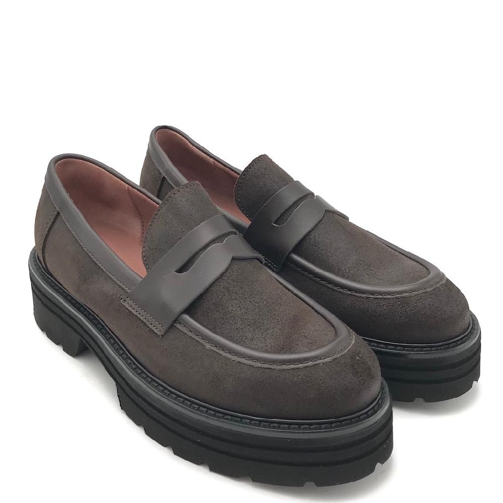 Zulian Calzature Mocassino crosta t.moro Moda