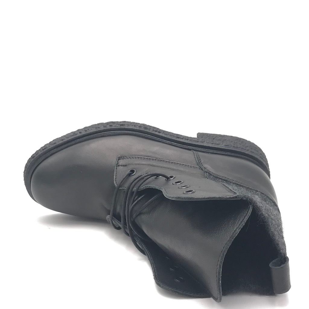 Zulian Calzature Anfibio Kipp in pelle nera Promozione