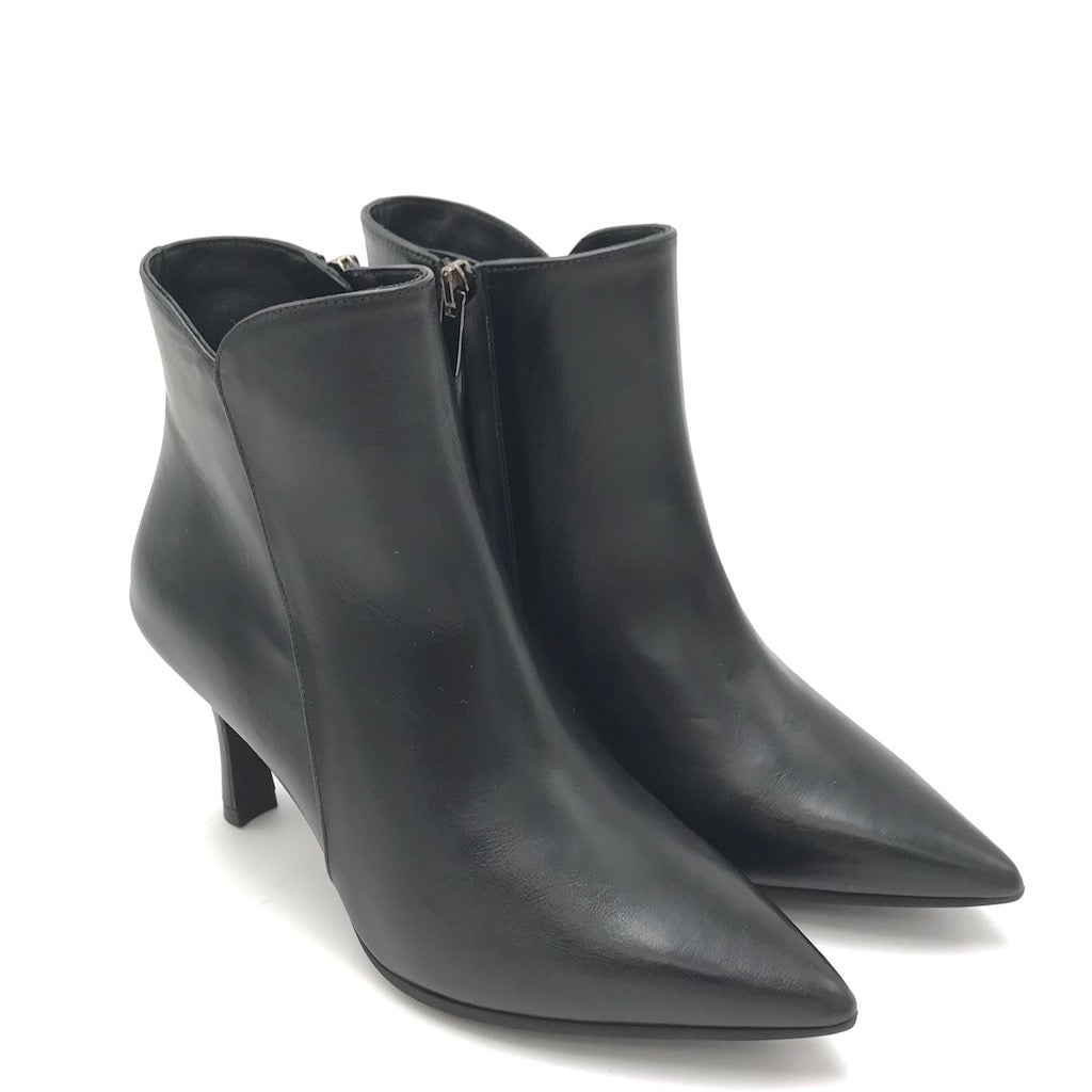 Zulian Calzature Tronchetto Cla in nappa nera Pezzi Unici