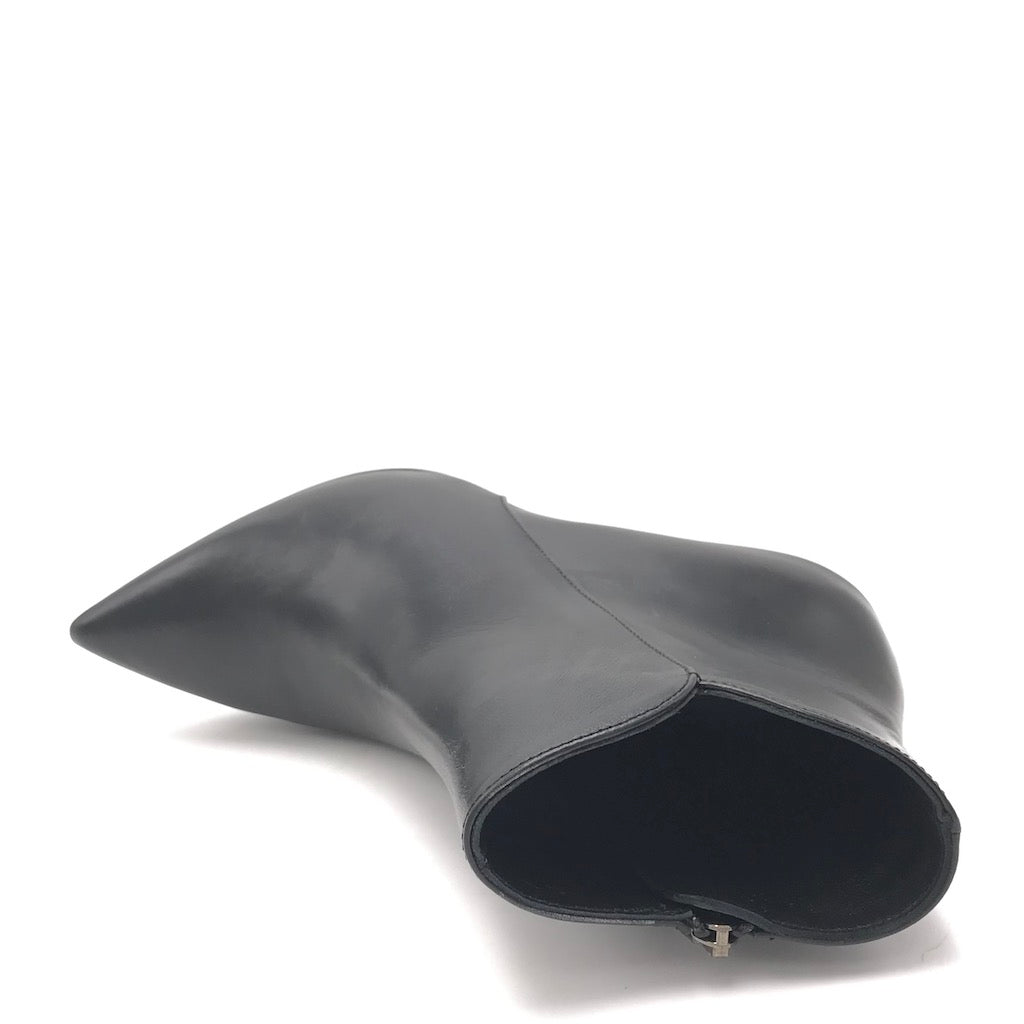 Zulian Calzature Tronchetto Cla in nappa nera Pezzi Unici